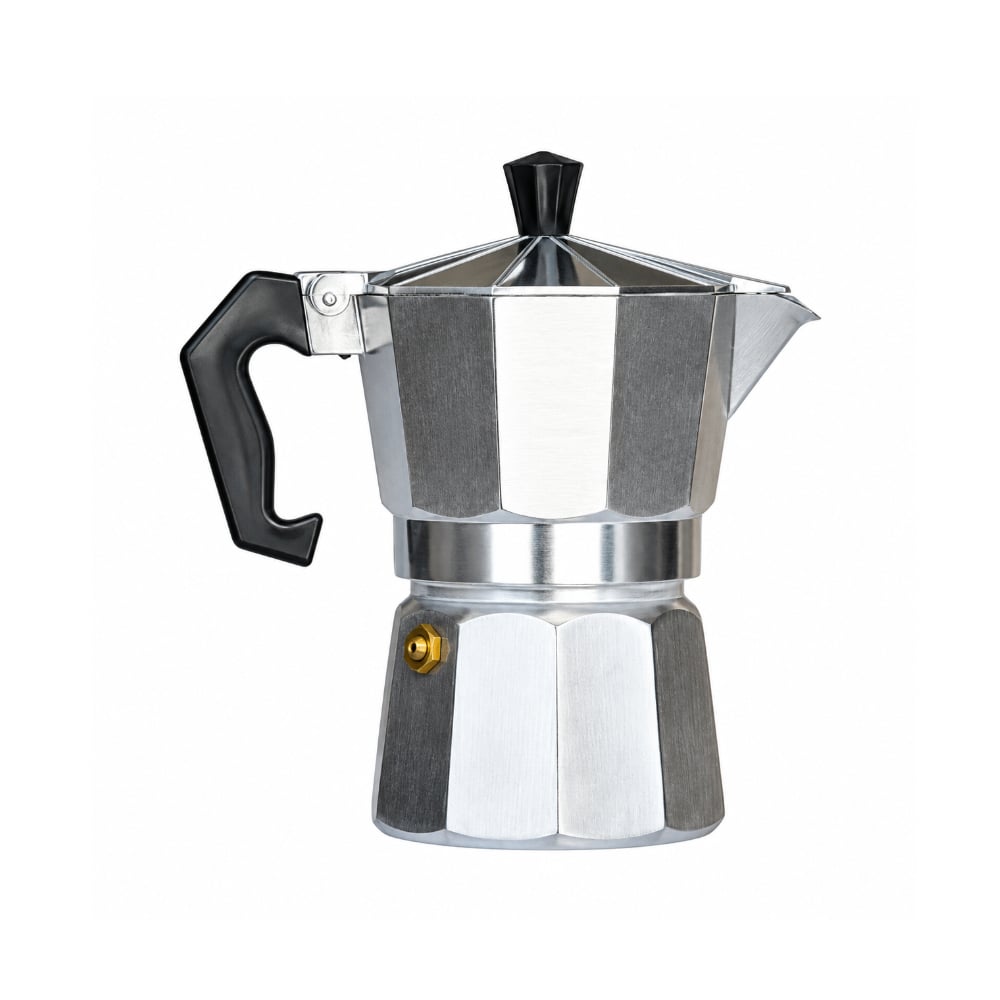 Cafetera clásica de aluminio de 3 tazas Eone - Imagen 1