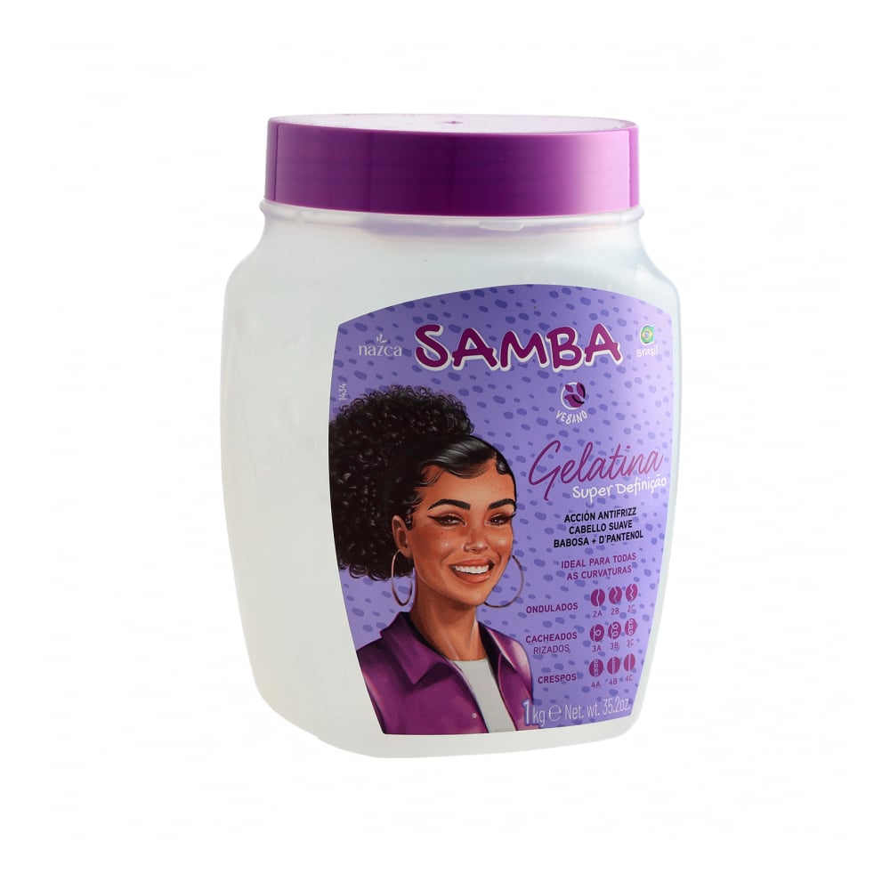 Gel capilar Super Definição Nazca Samba (1 kg / 2.2 lb) - Imagen 1