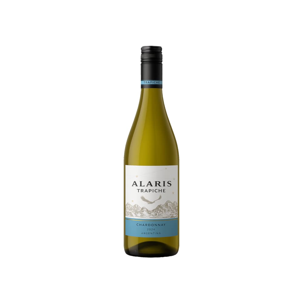Vino blanco Chardonnay Alaris Trapiche (750 ml) - Imagen 1