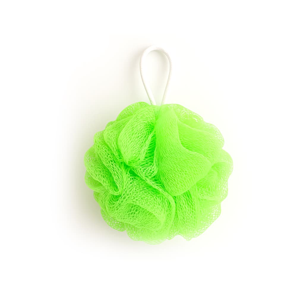 Esponja de baño para exfoliar color verde Genérica (50 g / 1.76 oz) - Imagen 1