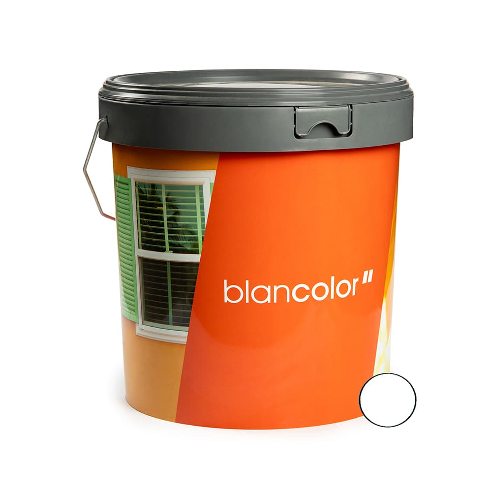 Pintura elástica impermeabilizante color blanco elastorm Blancolor Isaval (12 L) - Imagen 1