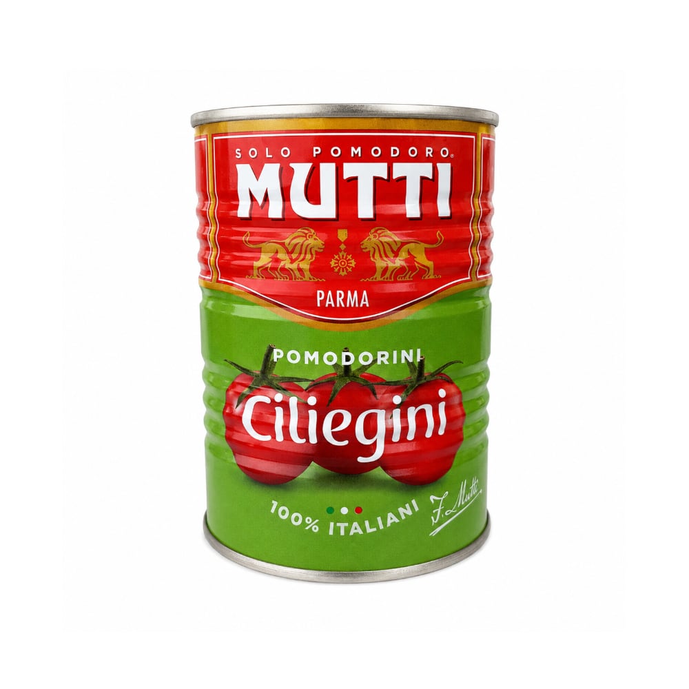 Tomates cereza enteros Mutti (400 g / 14 oz) - Imagen 1