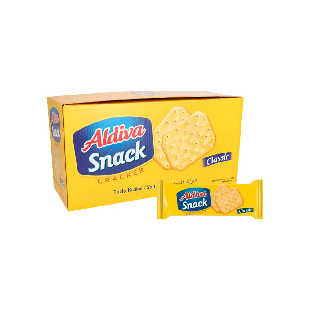 Galletas saladas Aldiva snack (24 x 55 g / 1.94 oz) - Imagen 1