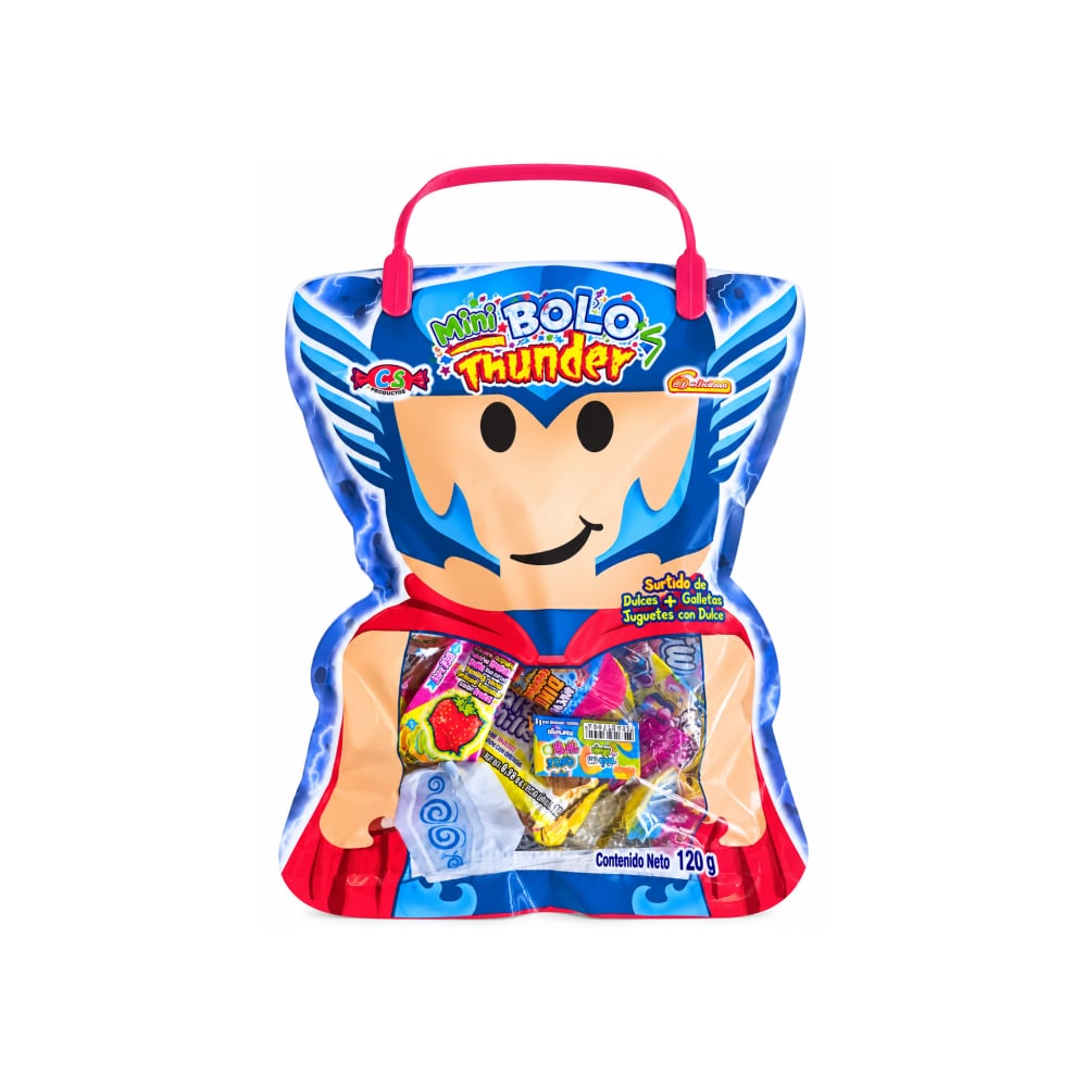 Surtido de dulces, galletas y juguetes con dulces con forma de roblox Las Delicias (120 g / 4.23 oz) - Imagen 1