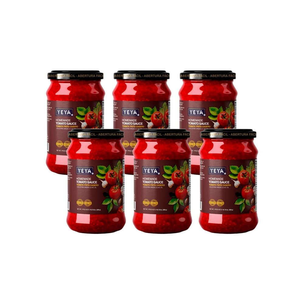 Tomate frito casero Yeya (6 x 560 g / 1.23 lb) - Imagen 1