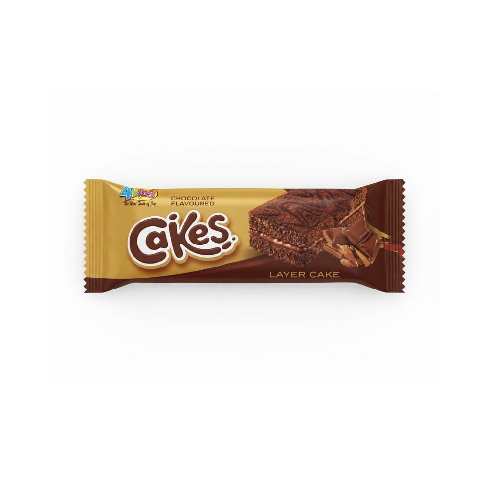Pastel de chocolate relleno de crema de chocolate Cakes 4Kids (25 g) - Imagen 1