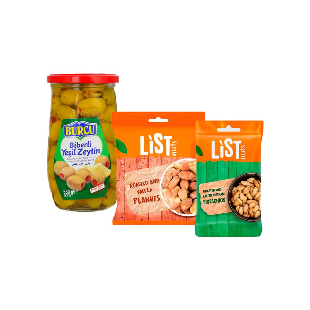 Aceitunas + Frutos secos - Imagen 1