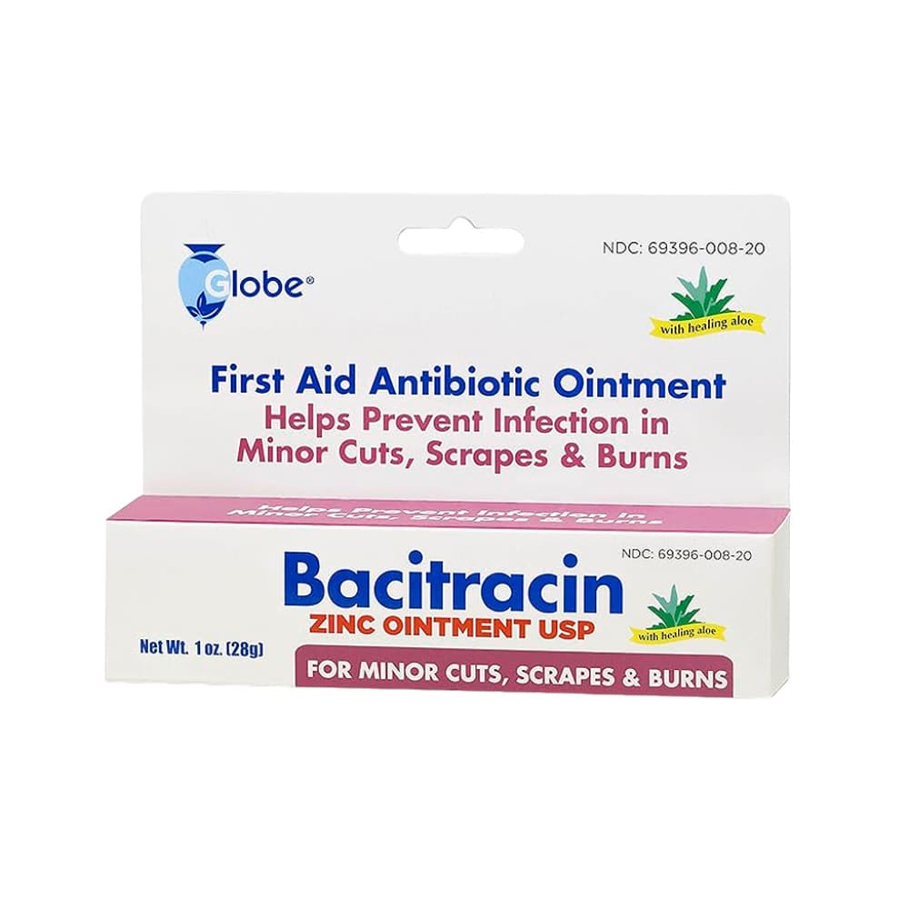 Ungüento de bacitracina zinc Globe (28 g / 1 oz) - Imagen 1