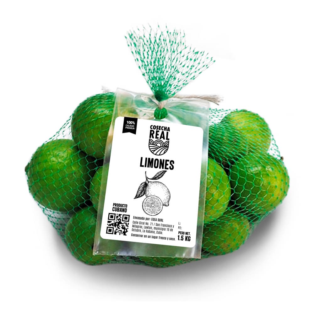 Limones Cosecha Real (1.5 kg / 3.3 lb) - Imagen 1