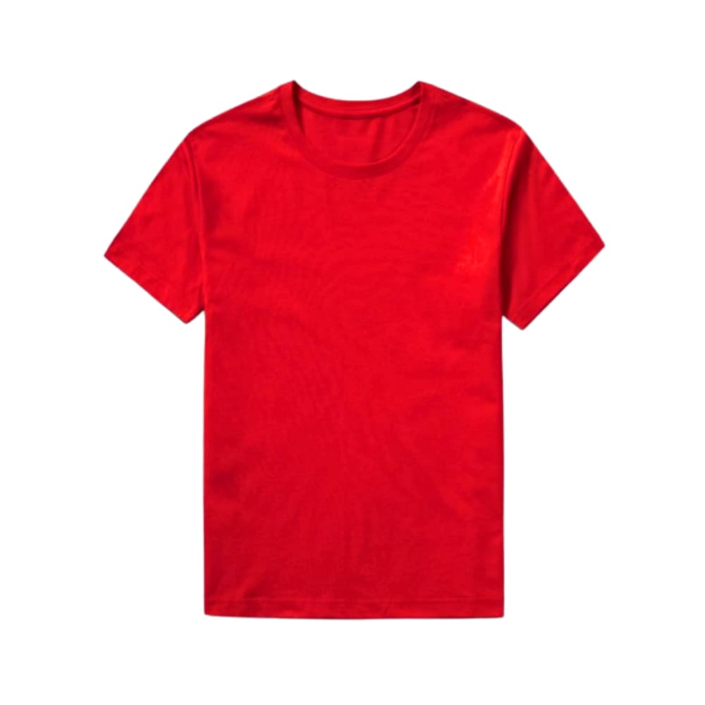 Camiseta de cuello redondo color rojo para hombre Torbex (Talla XL) - Imagen 1