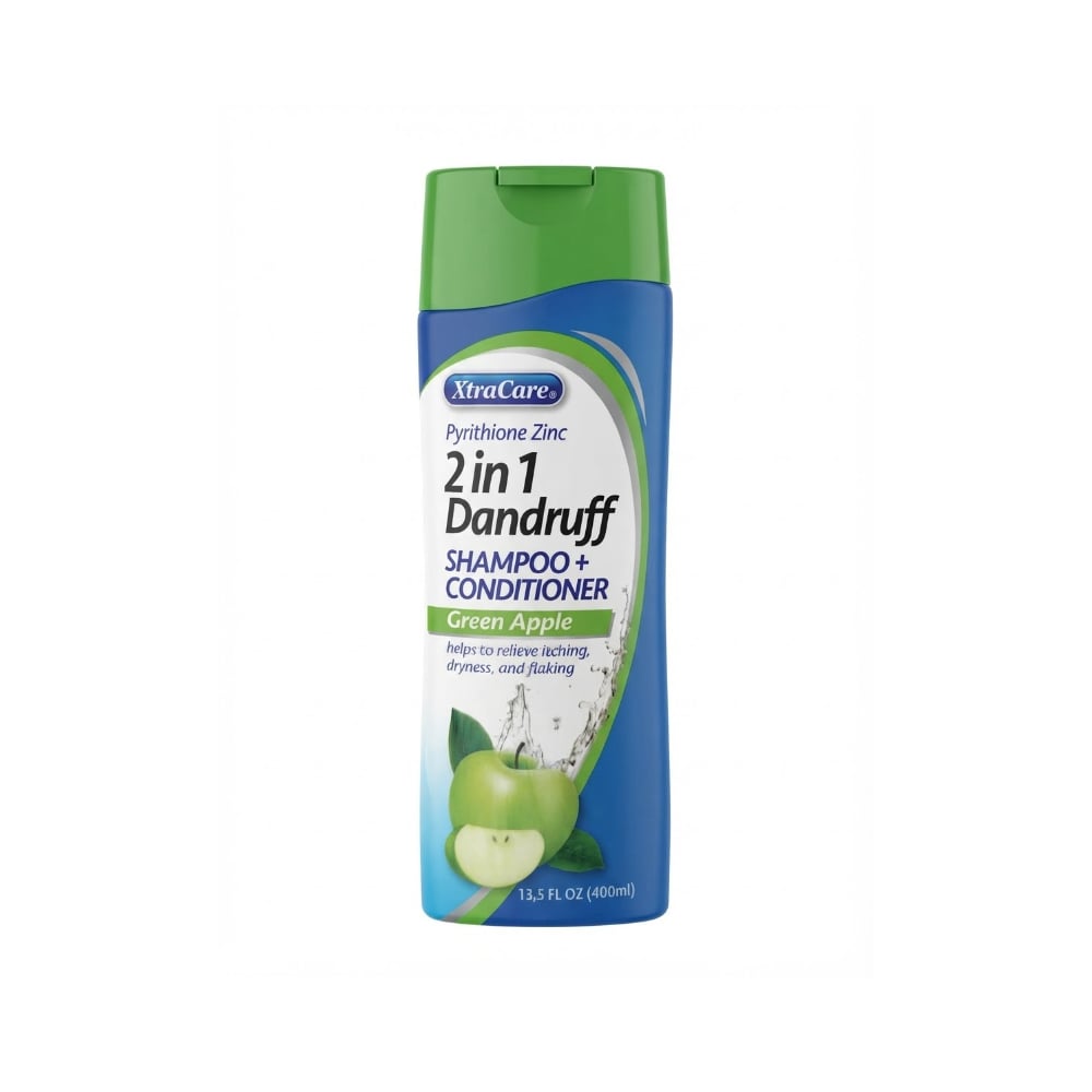 Champú y acondicionador con extracto de manzana 2 en 1 XtraCare (400 ml) - Imagen 1