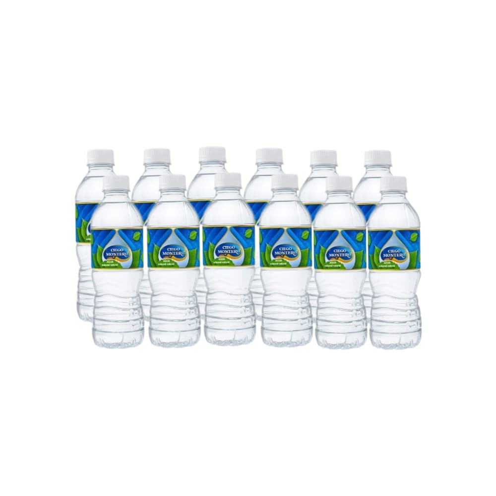 Agua mineral natural Ciego Montero (12 x 500 ml) - Imagen 1