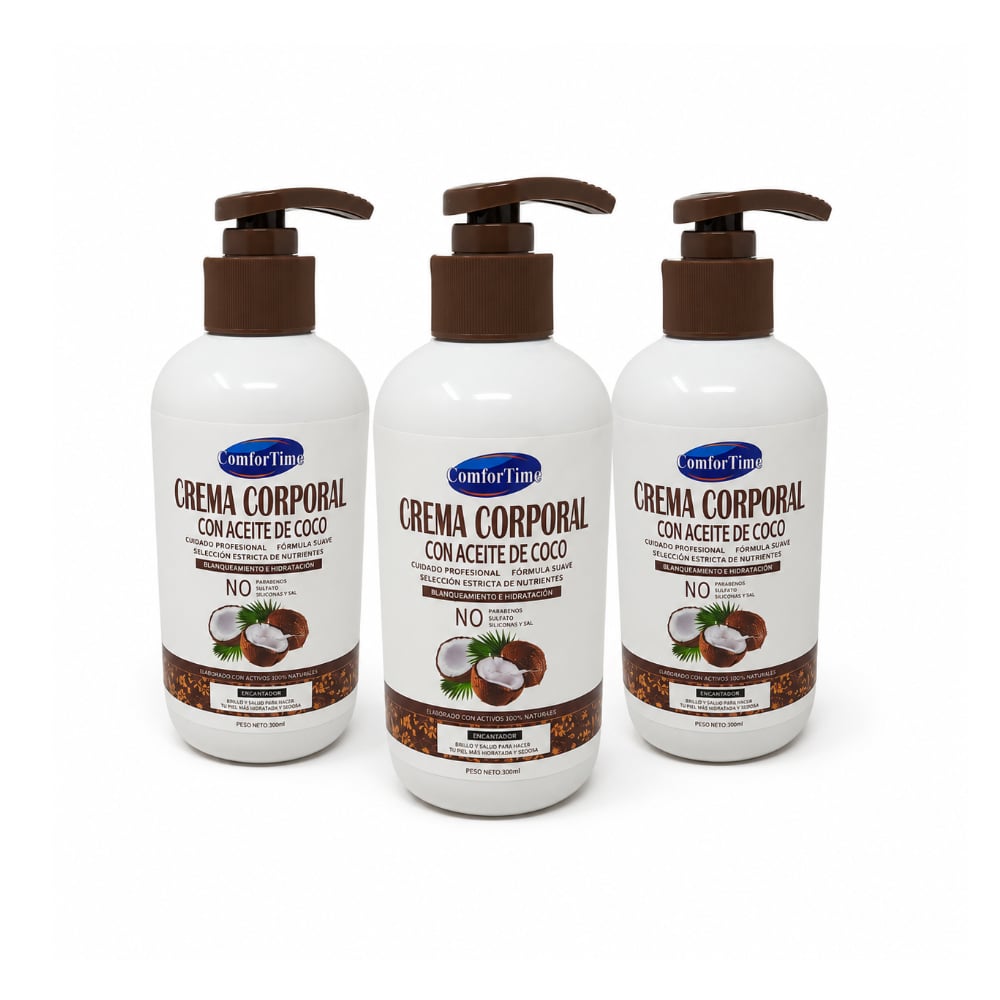 Combo trío Crema corporal de Coco - Imagen 1