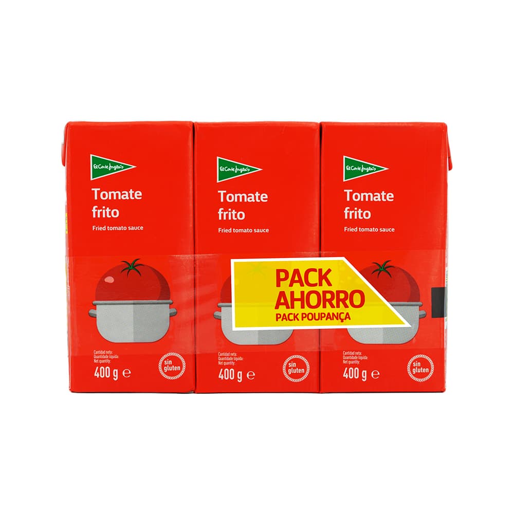 Tomate frito El Corte Inglés (1.2 kg / 2.76 lb) - Imagen 1