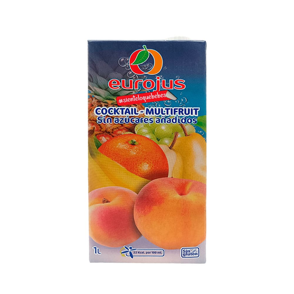Néctar de multifrutas Eurojus (1 L) - Imagen 1