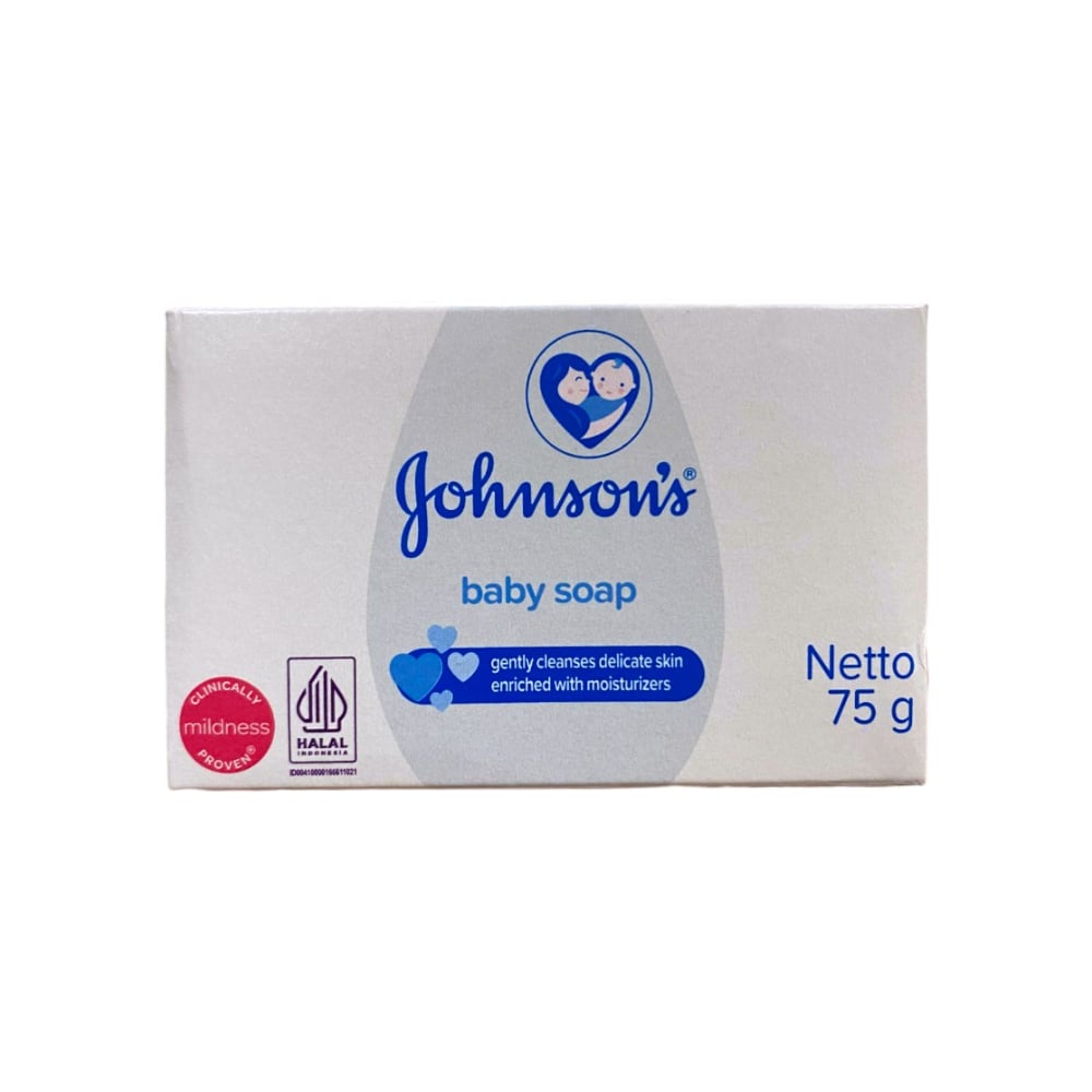 Jabón para bebé con fórmula hidratante Johnson´s (75 g / 2.64 oz) - Imagen 1