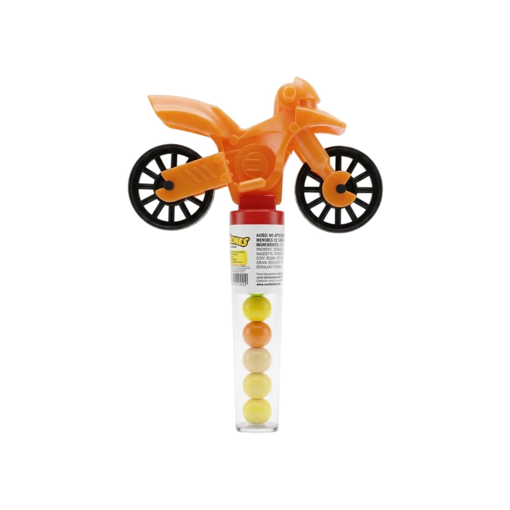 Juguete con diseño de moto con caramelos Chipirrines - Imagen 1
