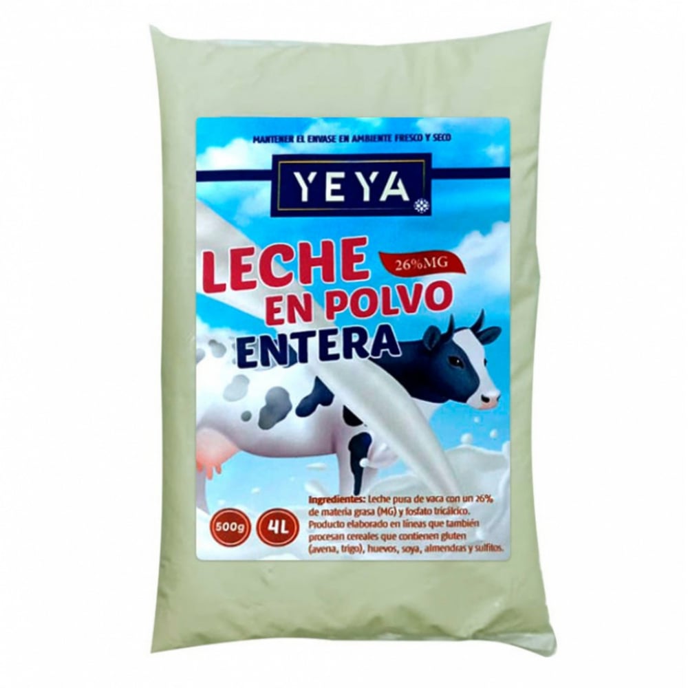 Leche en polvo entera YEYA (500 g / 1.1 lb) - Imagen 1