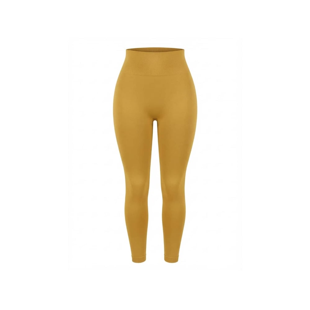 Licra larga color amarillo mostaza Alby (Talla única) - Imagen 1
