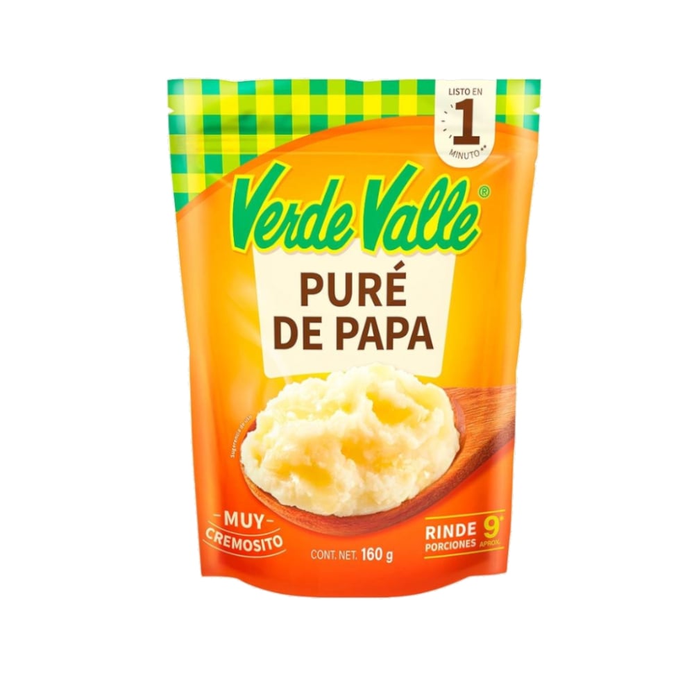Puré de papa con sabor natural Verde Valle (160 g / 5.64 oz) - Imagen 1