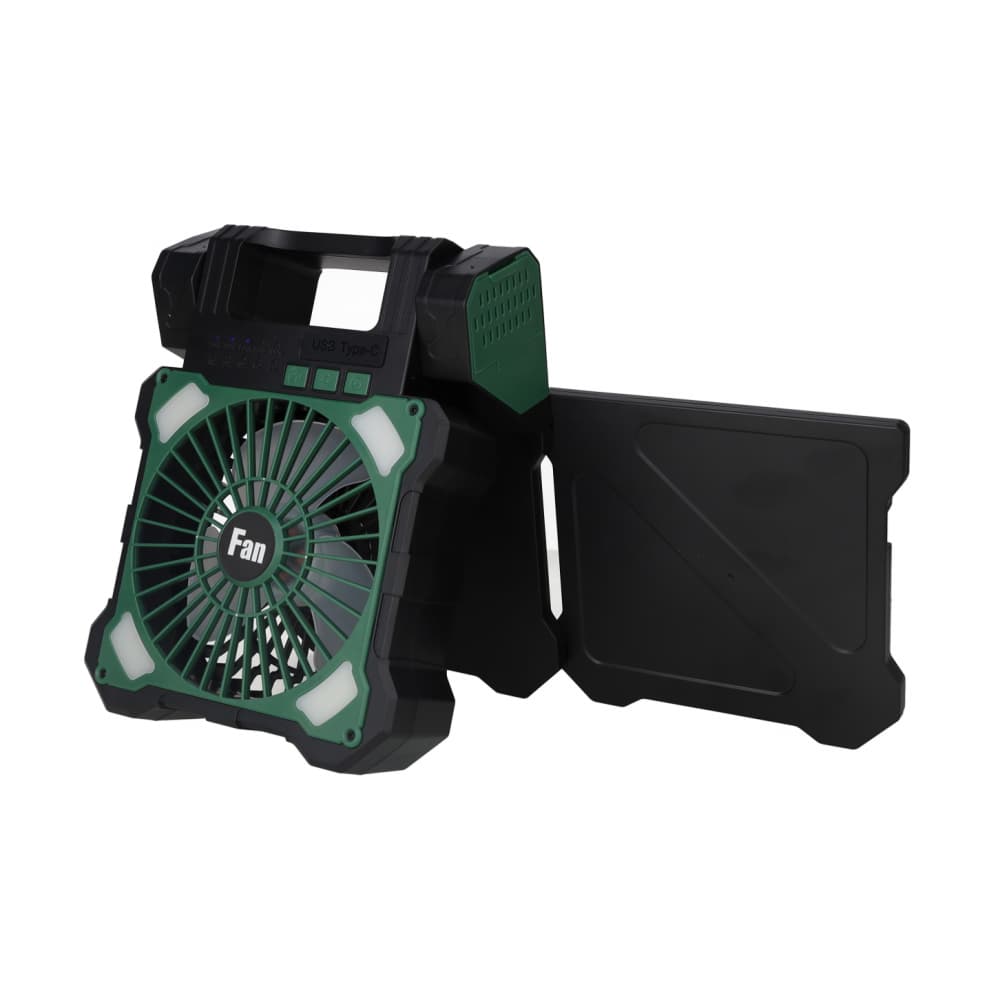 Ventilador portatil recargable solar Maraiss F904 (22000 mAh) - Imagen 1