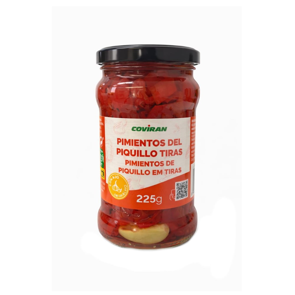 Pimientos del piquillo en tiras Coviran (290 g / 10.23 oz) - Imagen 1