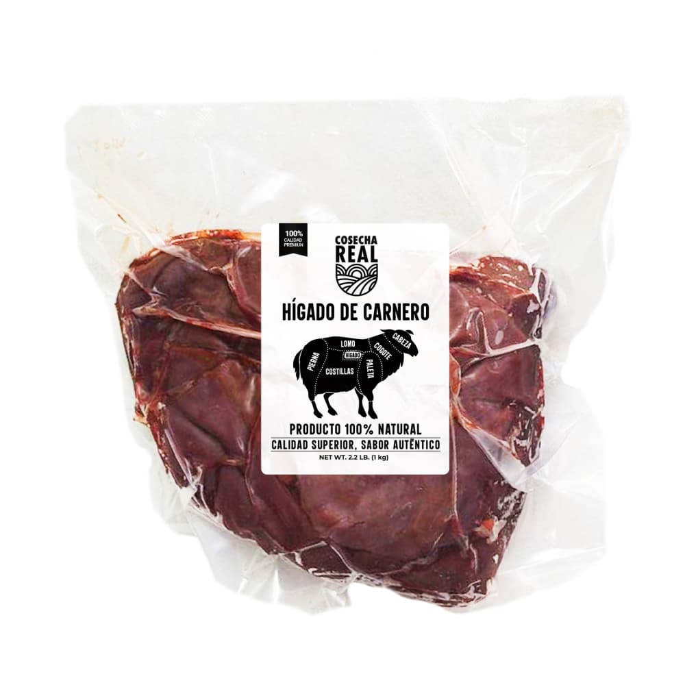 Hígado de carnero Cosecha Real (1 kg / 2.2 lb) - Imagen 1