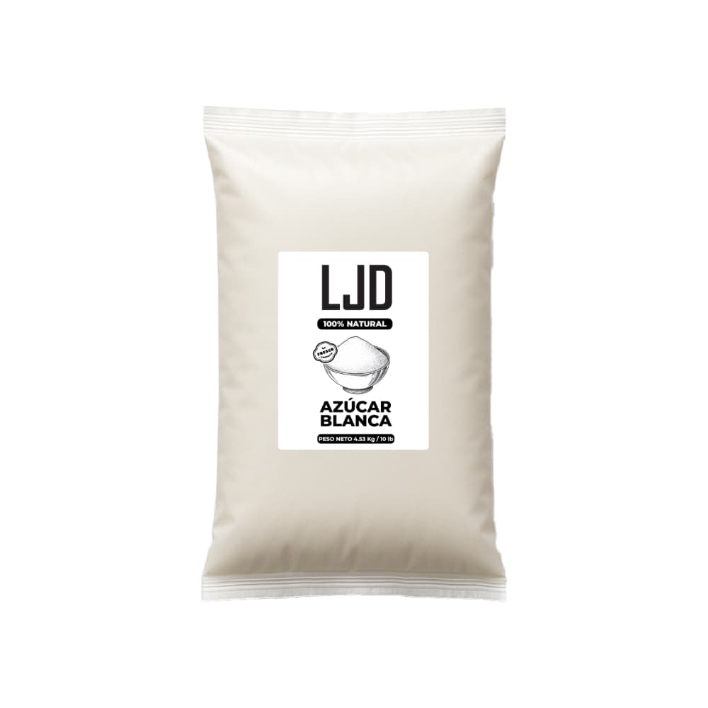 Azúcar blanca LJD (4.53 kg / 10 lb) - Imagen 1