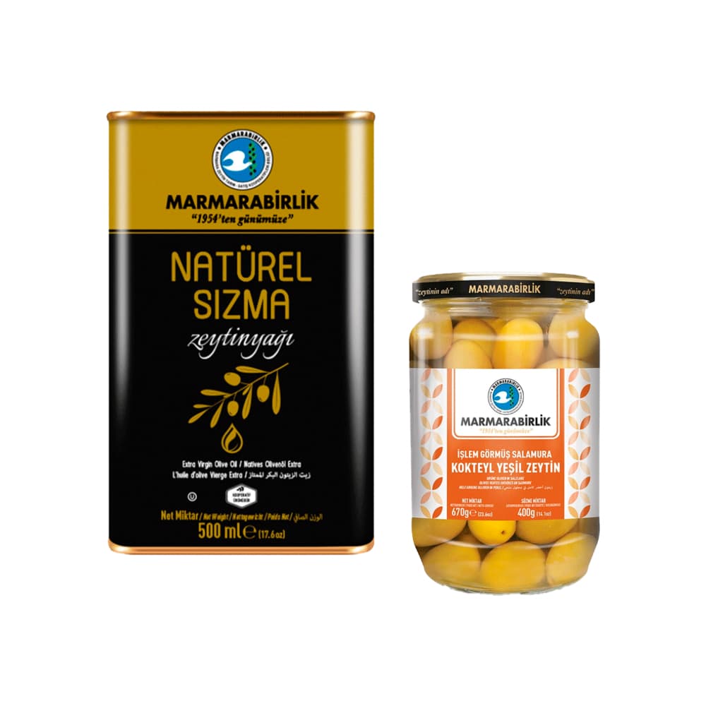 Antojo Premiun: Aceitunas + Aceite de oliva extra virgen - Imagen 1