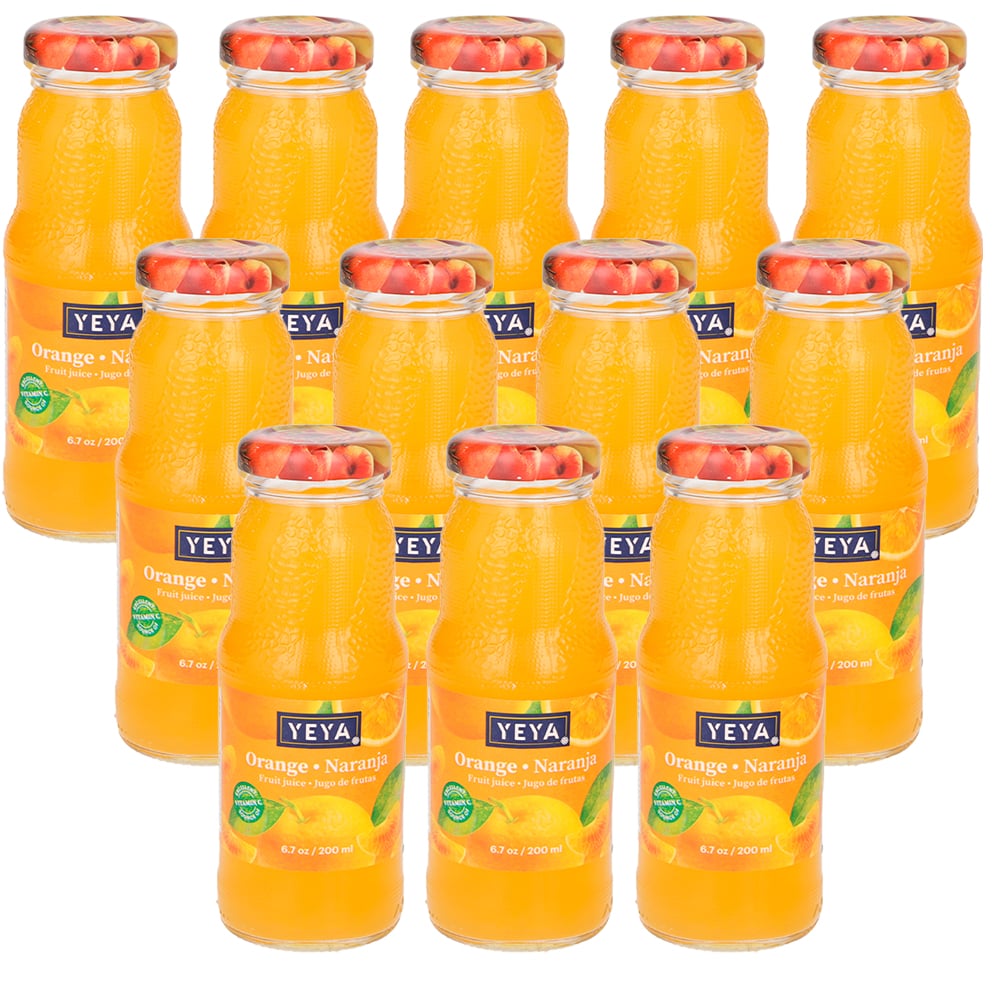 Jugo de naranja Yeya (12 x 200 ml) - Imagen 1
