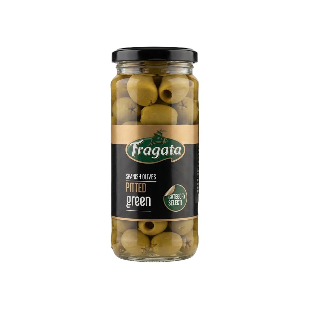 Aceitunas hojiblanca verdes sin hueso Fragata (330 g / 11.64 oz) - Imagen 1
