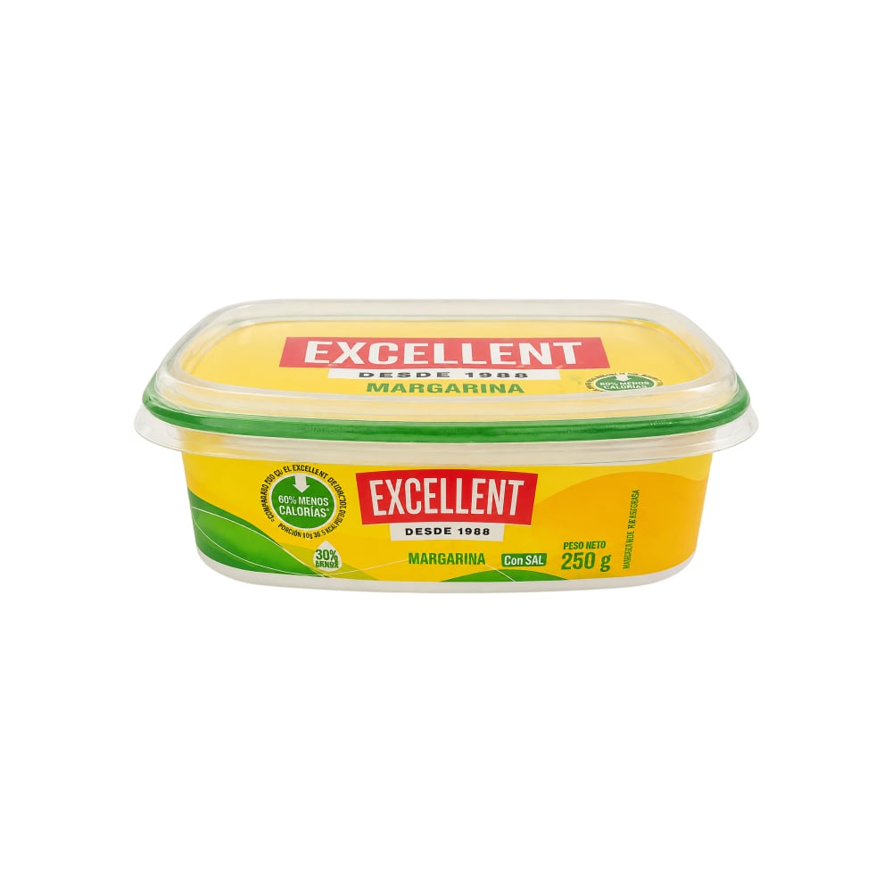 Margarina con sal Excellent (250 g / 8.81oz) - Imagen 1