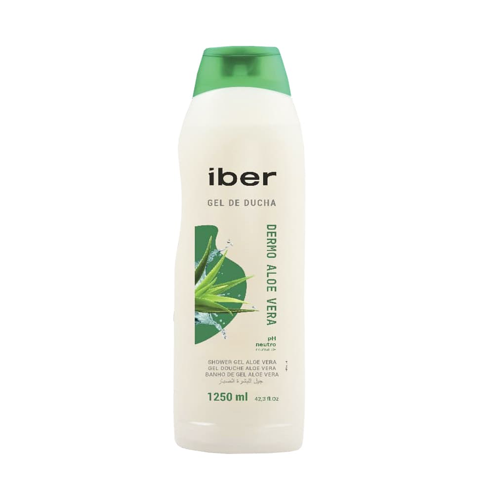 Gel de ducha Dermo Aloe Vera Iber (1250 ml) - Imagen 1