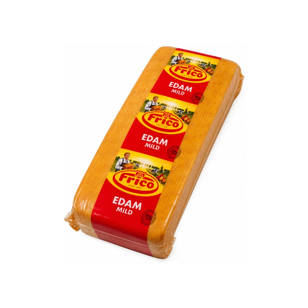 Queso Edam Barra sin corteza Frico (3 kg / 6.6 lb) - Imagen 1