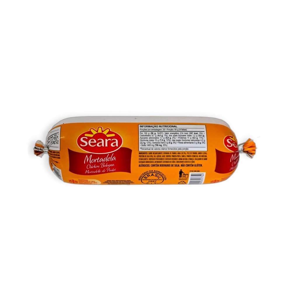 Mortadela de pollo Seara (500 g / 1.10 lb) - Imagen 1