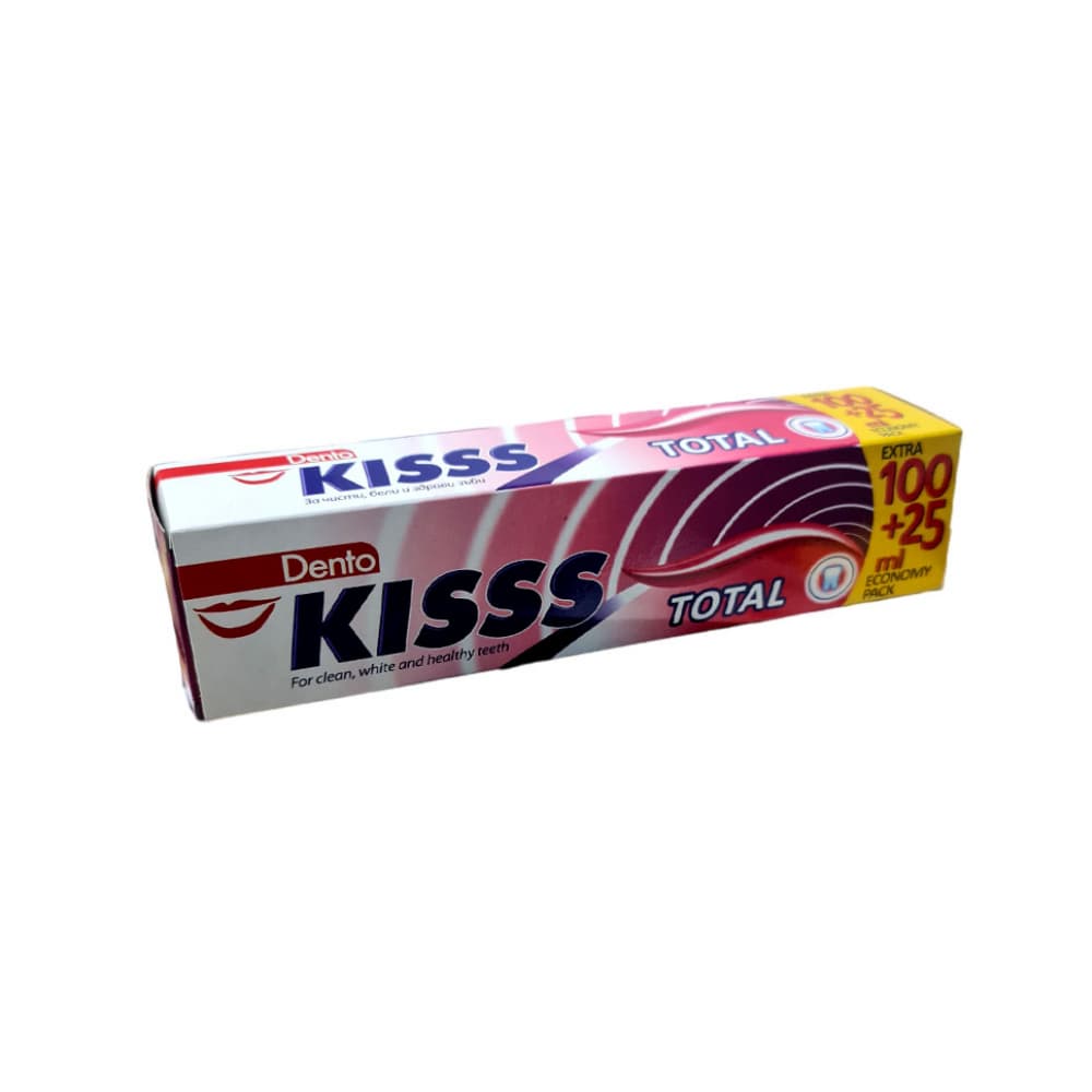 Pasta dental Dento Kiss (125 g / 4.4 oz) - Imagen 1