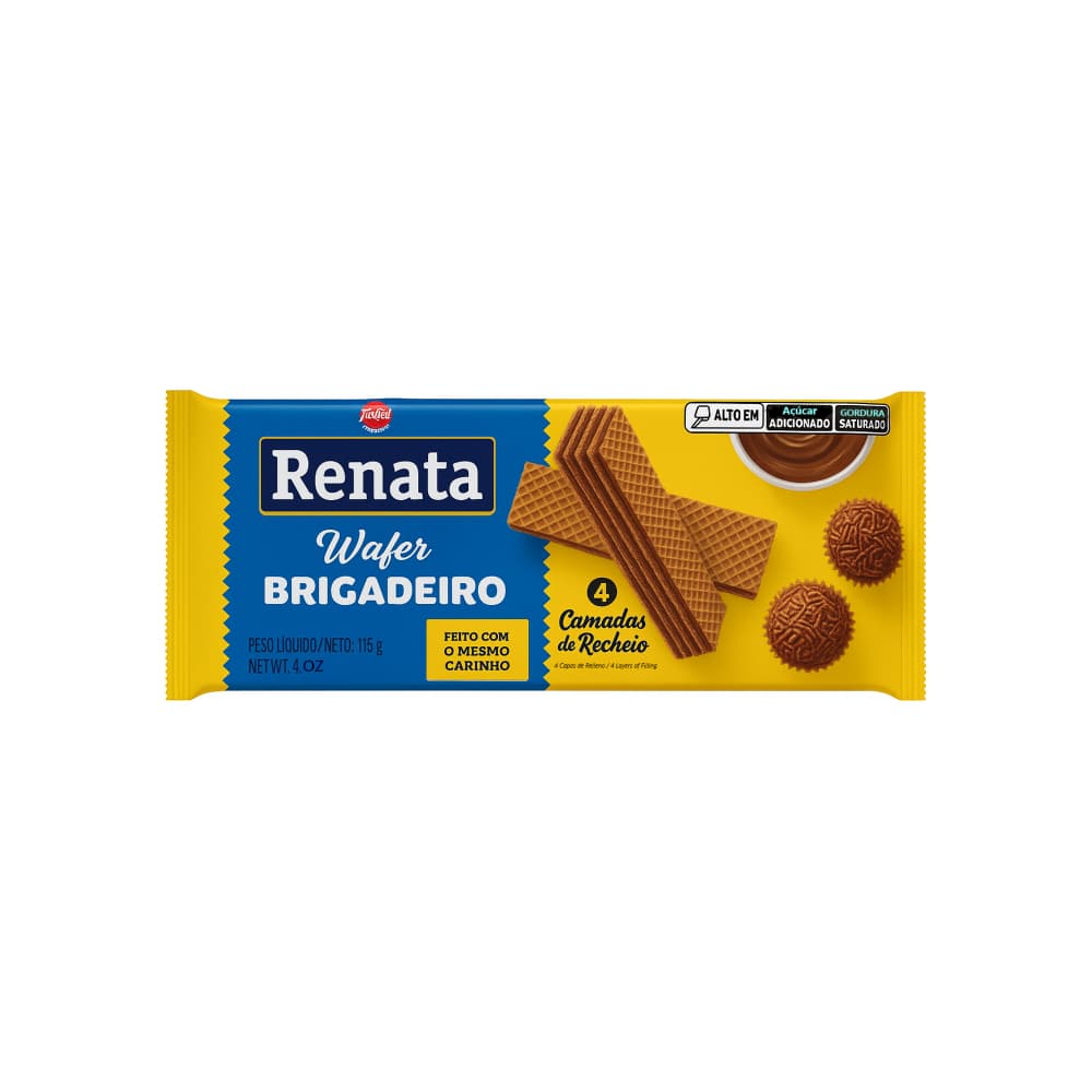 Sorbetos rellenos con sabor brigadeiro -crema de chocolate- Renata (115 g / 4.1 oz) - Imagen 1