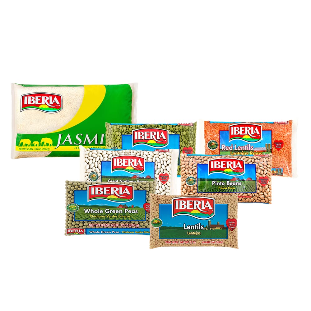 Combo mixto granos Iberia + Arroz jasmine - Imagen 1