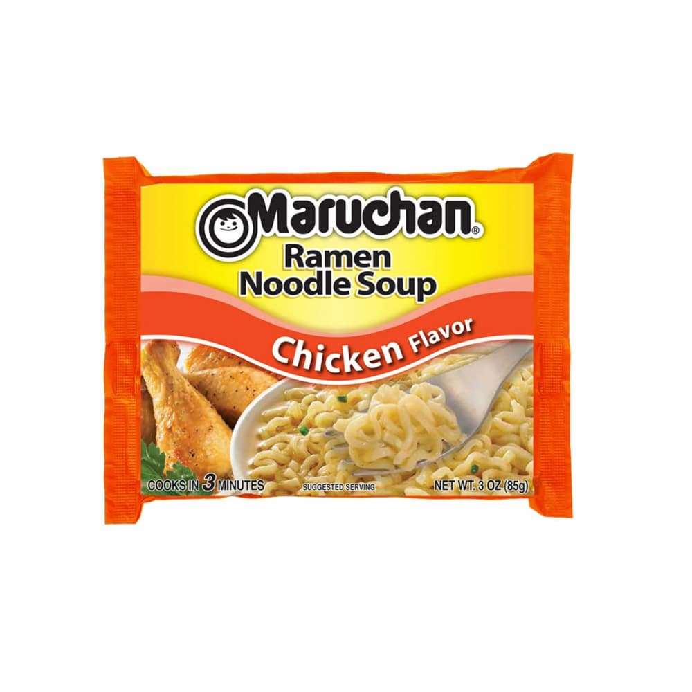 Sopa de fideos sabor a pollo Maruchan (85 g / 3 oz) - Imagen 1