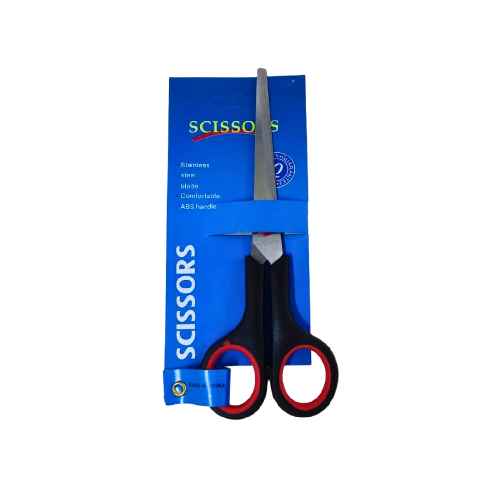 Tijera escolar de acero inoxidable y mango de plástico Scissors - Imagen 1