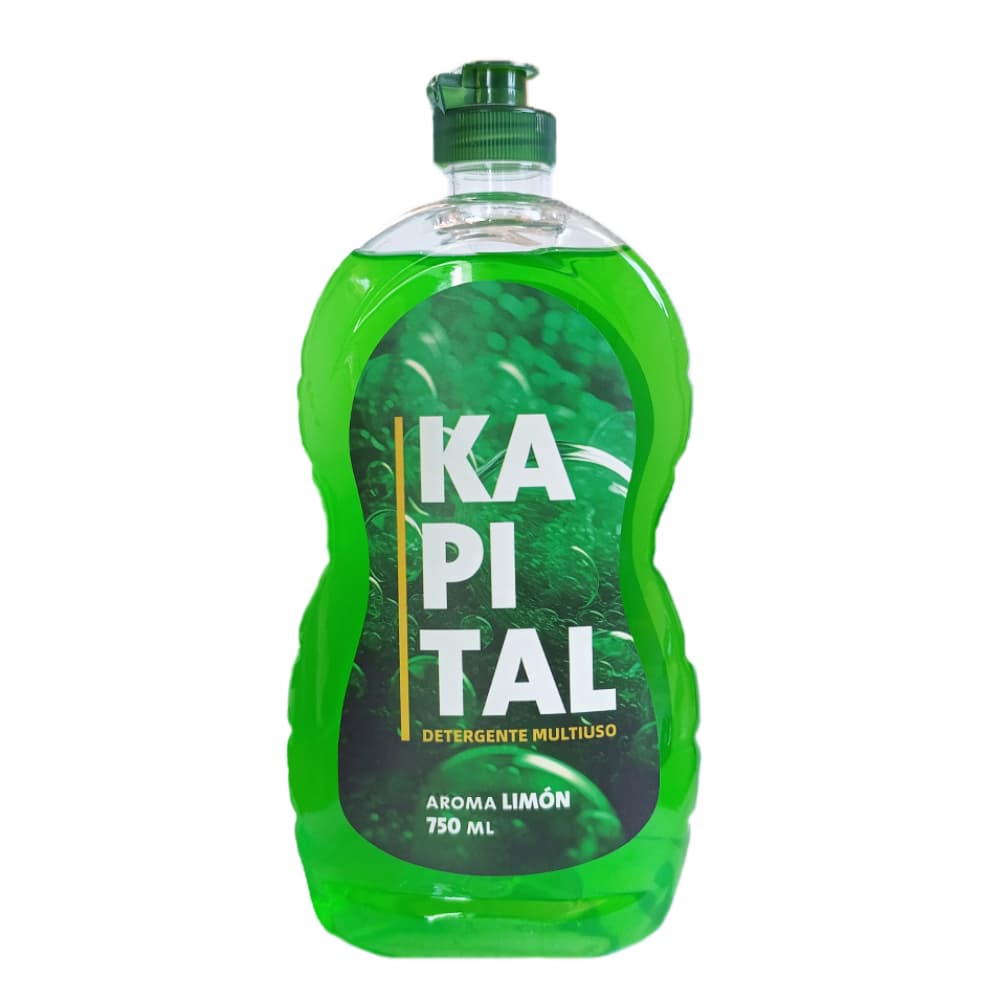 Detergente liquido multiuso aroma limón Kapital (750 ml) - Imagen 1