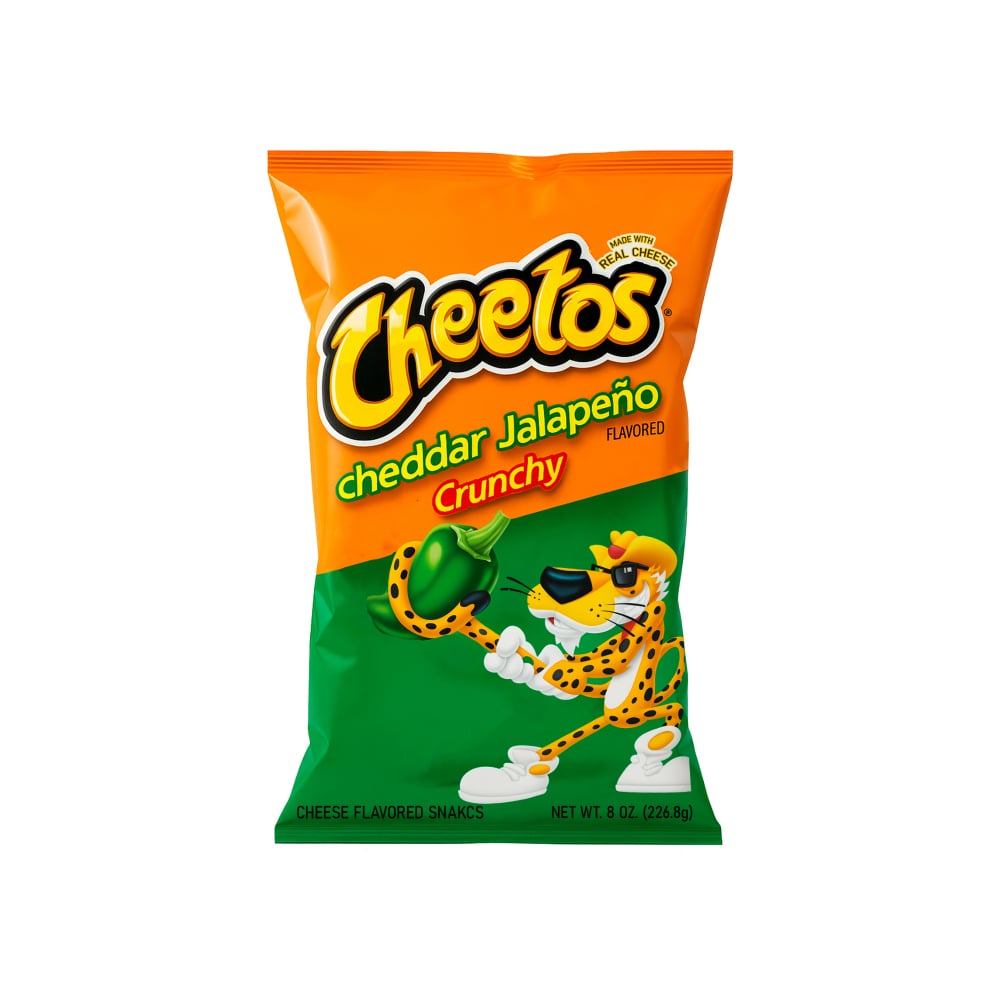Aperitivos crujientes sabor cheddar jalapeño Cheetos (28.3 g / 1 oz) - Imagen 1