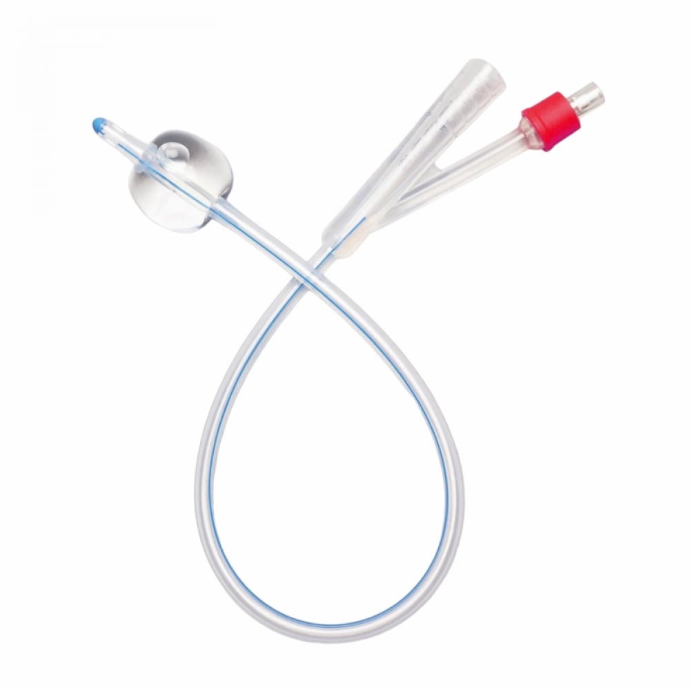 Catéter foley 2 vías de silicona Medline (18 Fr 10 mL) - Imagen 1