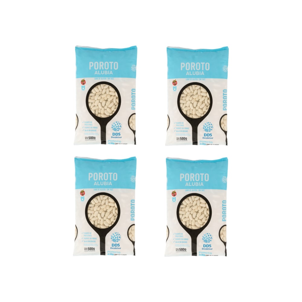 Alubia blanca DDS Desdelsur (4 x 500 g / 1.10 lb) - Imagen 1