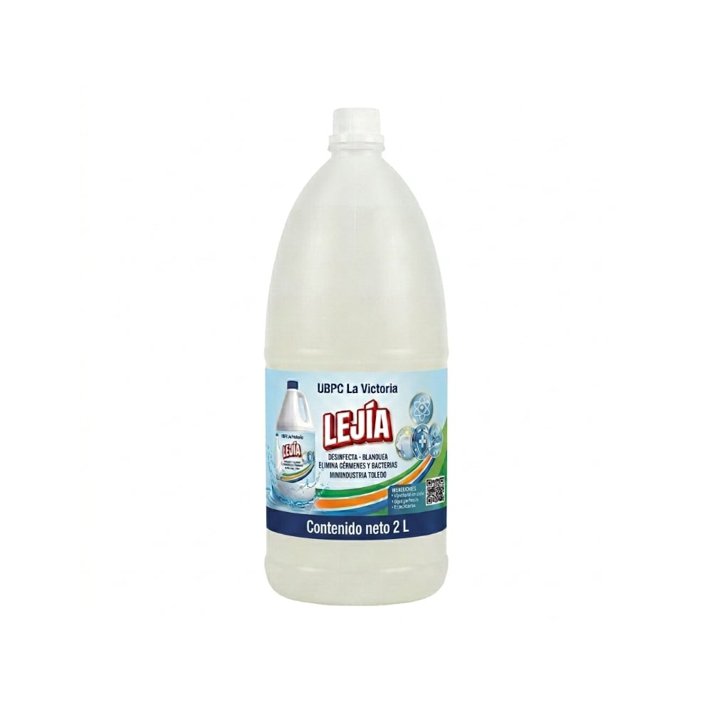 Lejía de cloro concentrada La Victoria (2 L) - Imagen 1