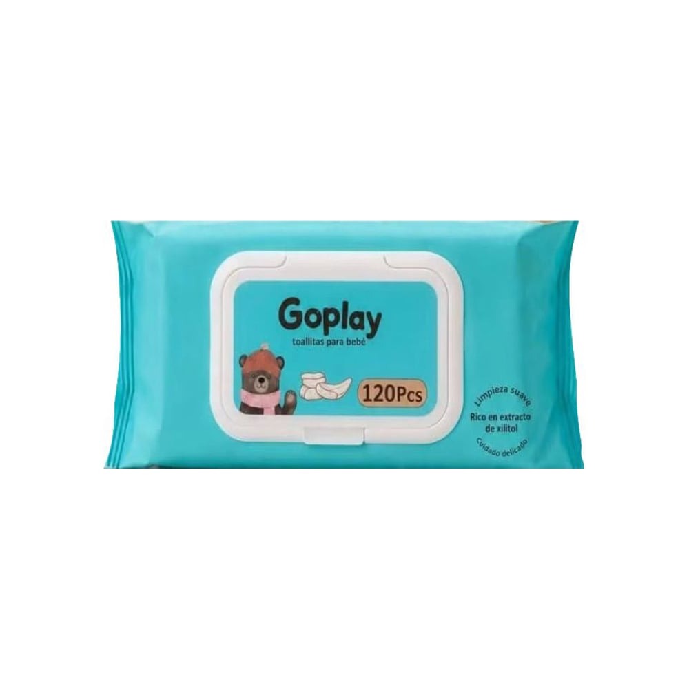 Toallitas húmedas libre de alcohol para bebé Goplay (120 U) - Imagen 1