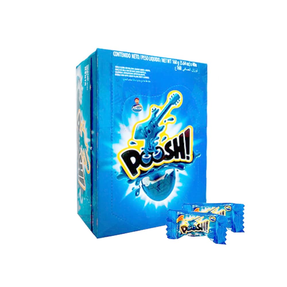 Chicles sabor a menta Poosh Arcor (160 g / 5.64 oz) - Imagen 1