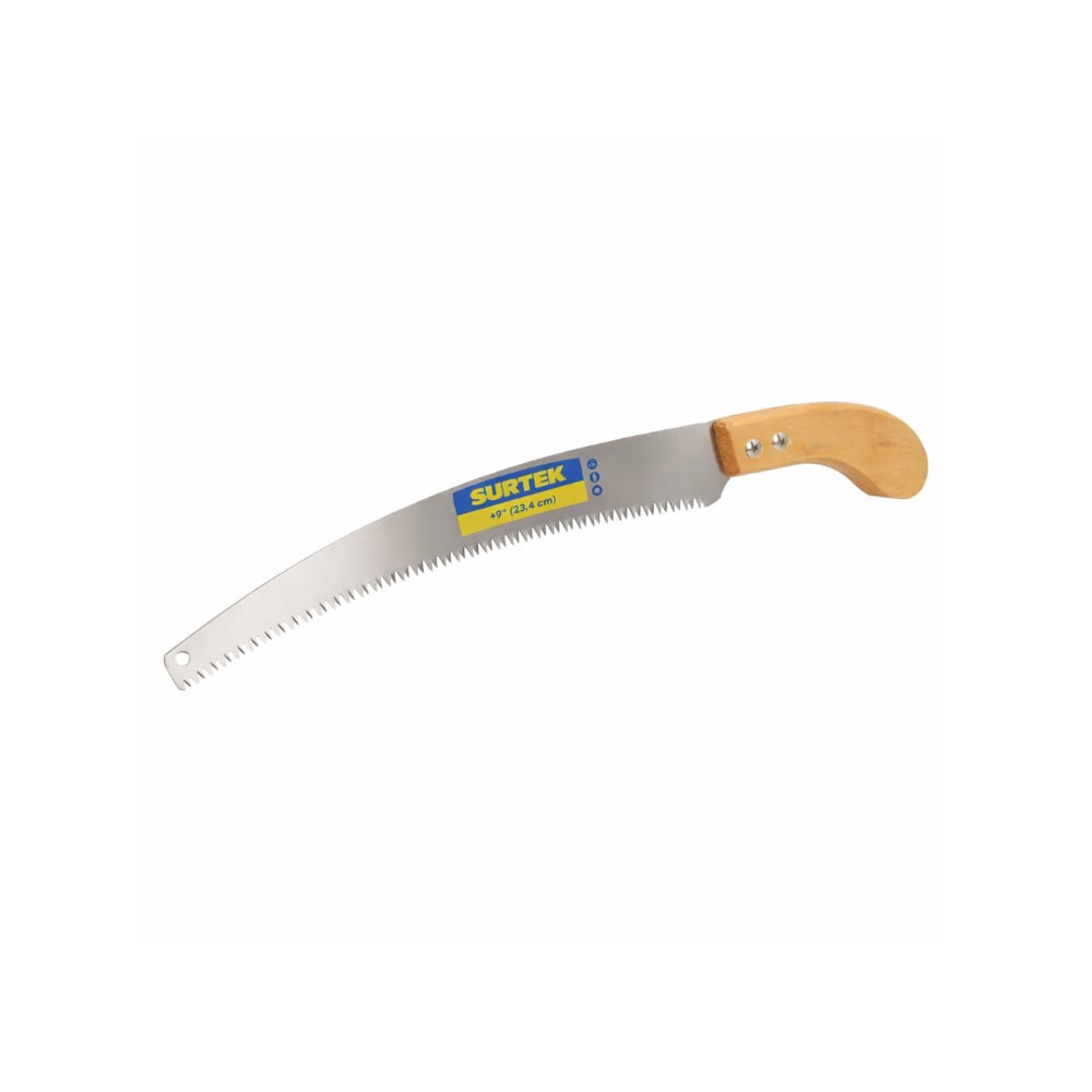 Serrucho de poda profesional curvo con mango de madera 12" 120260 Surtek - Imagen 1