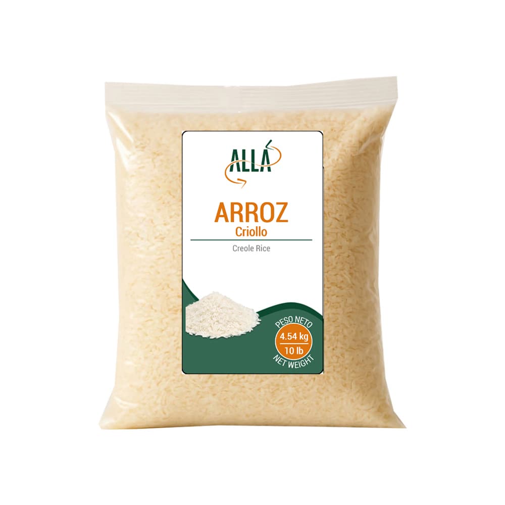 Arroz criollo ALLÁ (4.53 kg / 10 lb) - Imagen 1