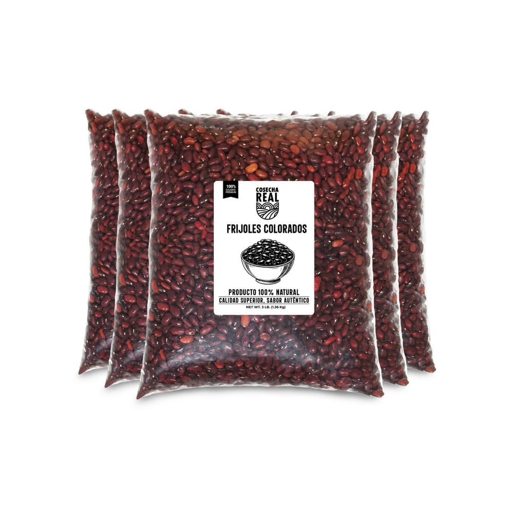 Frijoles colorados Cosecha Real (5 x 1.36 kg / 3 lb) - Imagen 1